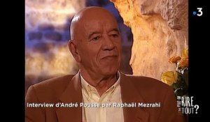 France 3 retrouve un moment de gêne immense quand Raphael Mezrahi insinuait qu'André Pousse était homosexuel - Regardez