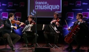 Saint-Saëns | Quatuor à cordes n° 1 mi mineur op. 112 - Scherzo par le Quatuor Modigliani