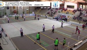 Demi-finales, tir progressif F18, France Tirs, Coulommiers 2018