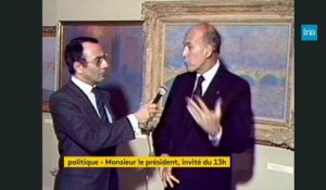 Giscard, Mitterrand, Chirac, avant Macron sur TF1... Quand les présidents passent au "13 heures"