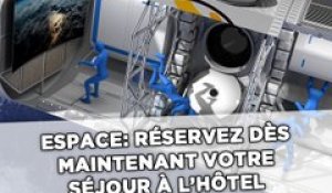 Réservez dès maintenant votre hôtel dans l'espace