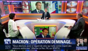 Emmanuel Macron sur TF1: le président de la République ne lâche rien