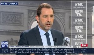 Universités bloquées: "Pour unir les Français, il faut respecter l'ordre", lance Christophe Castaner