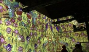 Klimt à l'atelier des Lumières