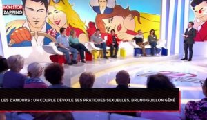 Les Z’amours : Un couple dévoile ses pratiques sexuelles, Bruno Guillon gêné (Vidéo)