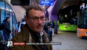 Grève à la SNCF : embouteillage chez les autocaristes