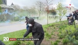 Notre-Dame-des-Landes : affrontements entre manifestants et forces de l'ordre à Nantes