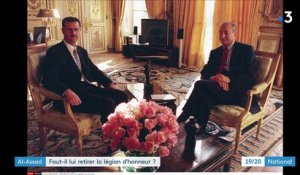 Bachar al-Assad : faut-il lui retirer sa Légion d'honneur ?