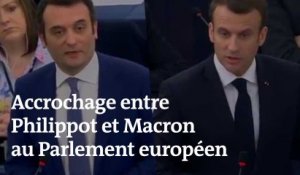 "Vous avez un drôle de respect pour le peuple français" : accrochage entre Philippot et Macron