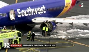 États-Unis : l'effrayante explosion du moteur d'un Boeing 737