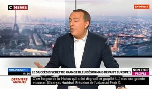 Eric Revel, le patron de France Bleu: "Je pense qu'une fusion entre France 3 Régions et France Bleu ça n'a pas de sens" - VIDEO