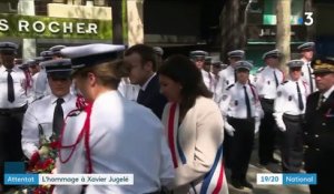 Attentat sur les Champs-Élysées : l'hommage à Xavier Jugelé un an après