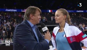 Kristina Mladenovic revient sur sa victoire face à Coco Vandeweghe