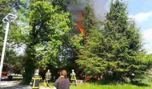 Saint-Martin-d'Heres : nouvel incendie sur le campus