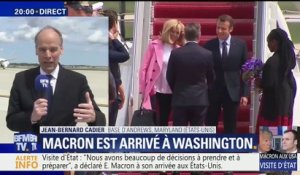 "Nous sommes les garants du multilatéralisme contemporain", a déclaré Emmanuel Macron aux États-Unis