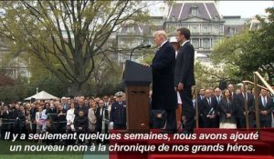 Trump rend hommage au colonel Beltrame