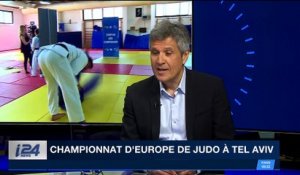 Le championnat d'Europe de judo à Tel-Aviv