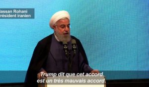 Nucléaire iranien: Rohani rejette tout nouvel accord