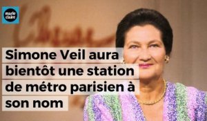 Simone Veil : une station de métro à son nom
