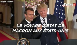 Le voyage d'Etat de Macron aux Etats-Unis vu par les humoristes américains