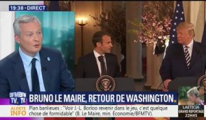 Pour Le Maire, Macron a eu "le courage" de montrer son "désaccord sur le climat" lors de son discours au congrès
