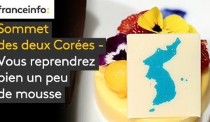 Sommet des deux Corées - Vous reprendrez bien un peu de mousse