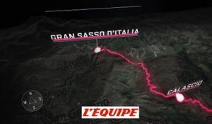 Le profil de la 9e étape (Pesco Sannita - Gran Sasso d'Italia) - Cyclisme - Giro