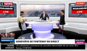 Morandini Live : Geneviève de Fontenay accusée d’être d’extrême droite, elle répond (vidéo)