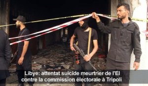 Libye/commission électorale: attentat suicide meurtrier de l'EI