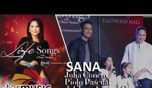 Piolo Pascual, Julia Concio and Ms. Charo Santos - Sana (MMK 25 Commemorative Album Launch)