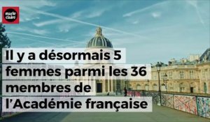 Il y a désormais 5 femmes parmi les 36 membres de l’Académie française