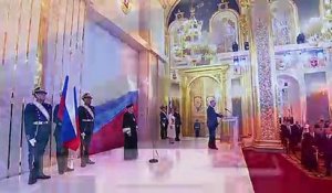 Poutine prête serment pour son 4e mandat à la tête de la Russie