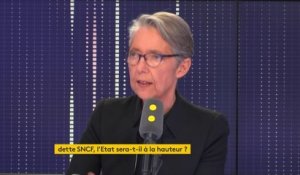 Dette de la SNCF : "Il n'y a pas d'argent magique, donc quand l'État reprend la dette, ça veut dire que ce sont les contribuables qui vont payer", Élisabeth Borne qui explique qu'un retour à l'équilibre est envisagé pour 2022