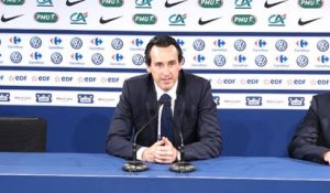 Finale - Emery : "Félicitations aux Herbiers"