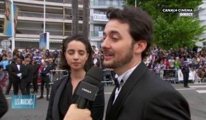 Abu BAKR Shawky réalisateur et Dina Emam productrice de "Yomeddine"  - Cannes 2018
