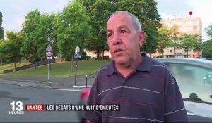 "Ça dépasse l'entendement" : après une nuit de violences à Nantes, les habitants constatent les dégâts