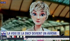 La voix mythique de la SNCF a désormais un visage et un avatar