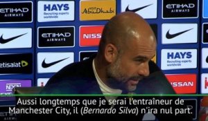 38e j. - Guardiola : "Bernardo Silva n'ira nul part"