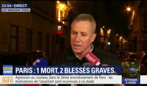 Attaque à Paris: "L'individu a crié Allahou akbar. La section antiterroriste a été saisie", indique le procureur Molins