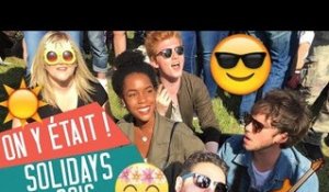 SOLIDAYS 2016 : Louane, Jain... et pleins de churros !