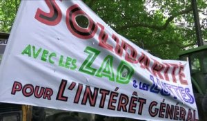 NDDL: 300 manifestants à Nantes contre la reprise des expulsions