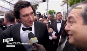 Adam Driver "Travailler avec Spike Lee, c'est une ambiance très familiale" - Cannes 2018