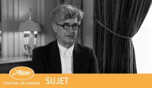 WIM WENDERS - CANNES 2018 - SUJET - VF