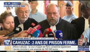 Procès de Cahuzac : “L’aménagement de la peine n’est pas acquis” affirme Éric Dupond-Moretti