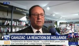 Condamnation de Cahuzac : "Si j'ai un regret c'est de ne pas l'avoir écarté plus tôt", estime Hollande