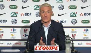 Lacazette et Martial suppléants, Deschamps s'explique - Foot - CM - Bleus