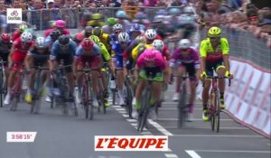 Viviani, jamais deux sans trois - Cyclisme - Giro