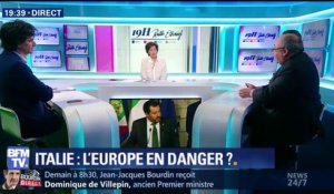 Italie: "C'est comme si Jean-Luc Mélenchon et Marine Le Pen se rassemblaient"