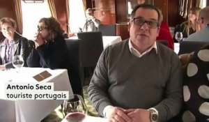 Portugal : le nouveau "train présidentiel" offre un écrin luxueux pour les gastronomes
