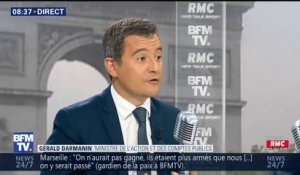 Impôt à la source: “à partir de janvier”, “on paiera un impôt contemporain à son revenu”, rappelle Gérald Darmanin